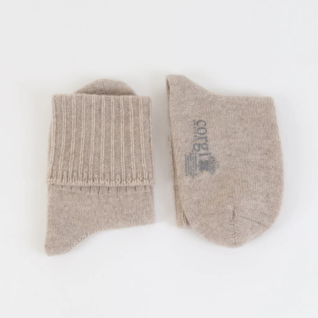 Luxury Women's Pure Cashmere Bed Socks - Ultra Soft Winter Warm Slipper Socks for Sleeping, Relaxing & Home Comfort