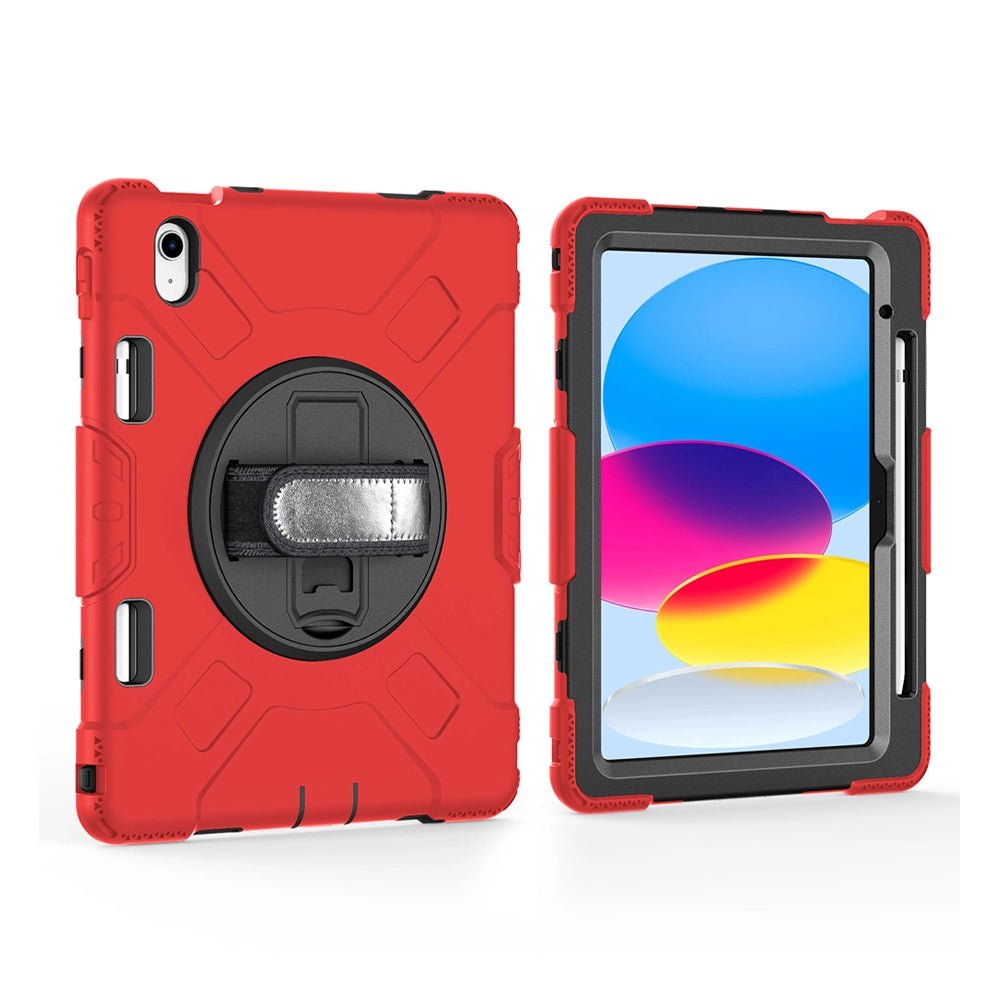 PivotShield Pro Premium iPad Case - Shockproof & Slim Protective Cover for iPad 10.2/9.7 Inch (2021/2020/2019 Models) - Perfect for Work, Travel & School Use