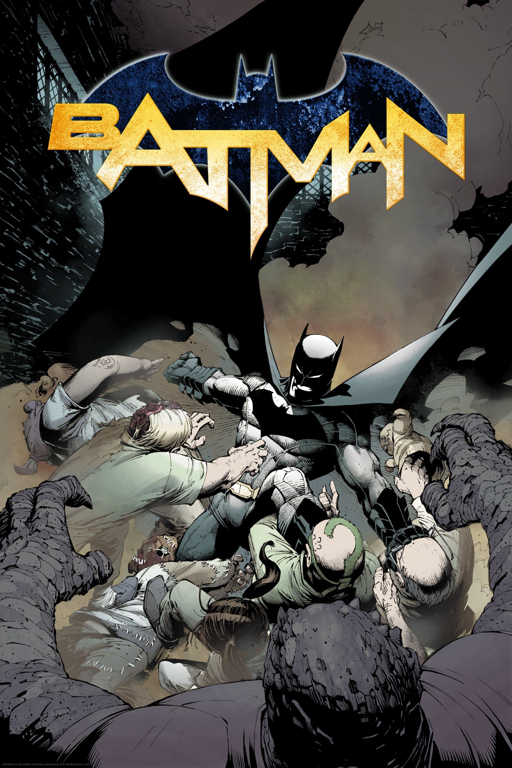 Batman #1 Comic Poster - Premium DC Superhero Wall Art for Home, Office & Comic Book Fan Decor