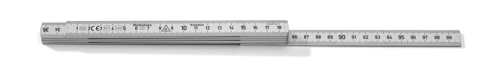 Hultafors A59 Aluminum Folding Rule - 1.6m/63