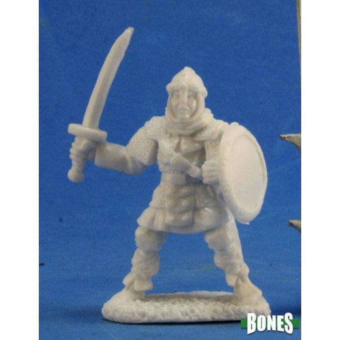 Anhurian Swordsman Action Figure - 3-Piece Collectible Set (77356) for Tabletop Gaming and Fantasy Decor