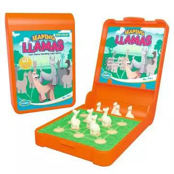 Flip N' Play: Leaping Llamas - Fun Interactive Board Game for Kids & Families | Perfect for Birthday Parties, Family Game Nights & Indoor Activities