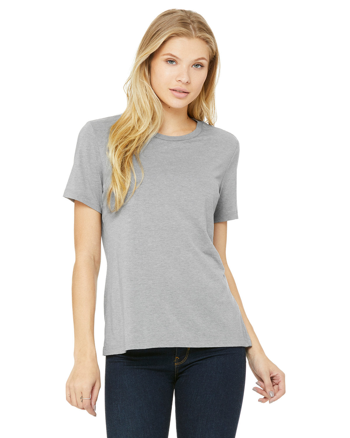 Bella + Canvas 6413 Women's Relaxed Fit Tri-Blend T-Shirt - Soft Comfortable Casual Tee for Everyday Wear, Lounge & Outings