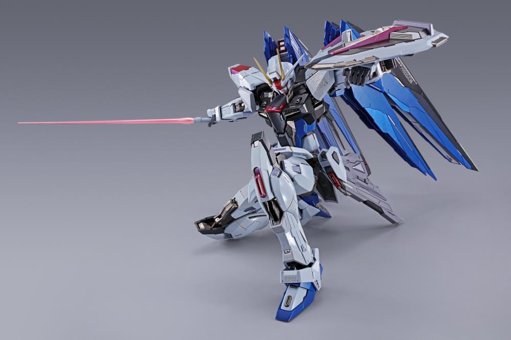 Bandai Metal Build Gundam Seed Freedom Gundam (Concept 2) Action Figure - High-Quality Collectible Model Kit for Anime Fans & Gundam Enthusiasts - Perfect for Display, Collection, and Role-Playing Scenes