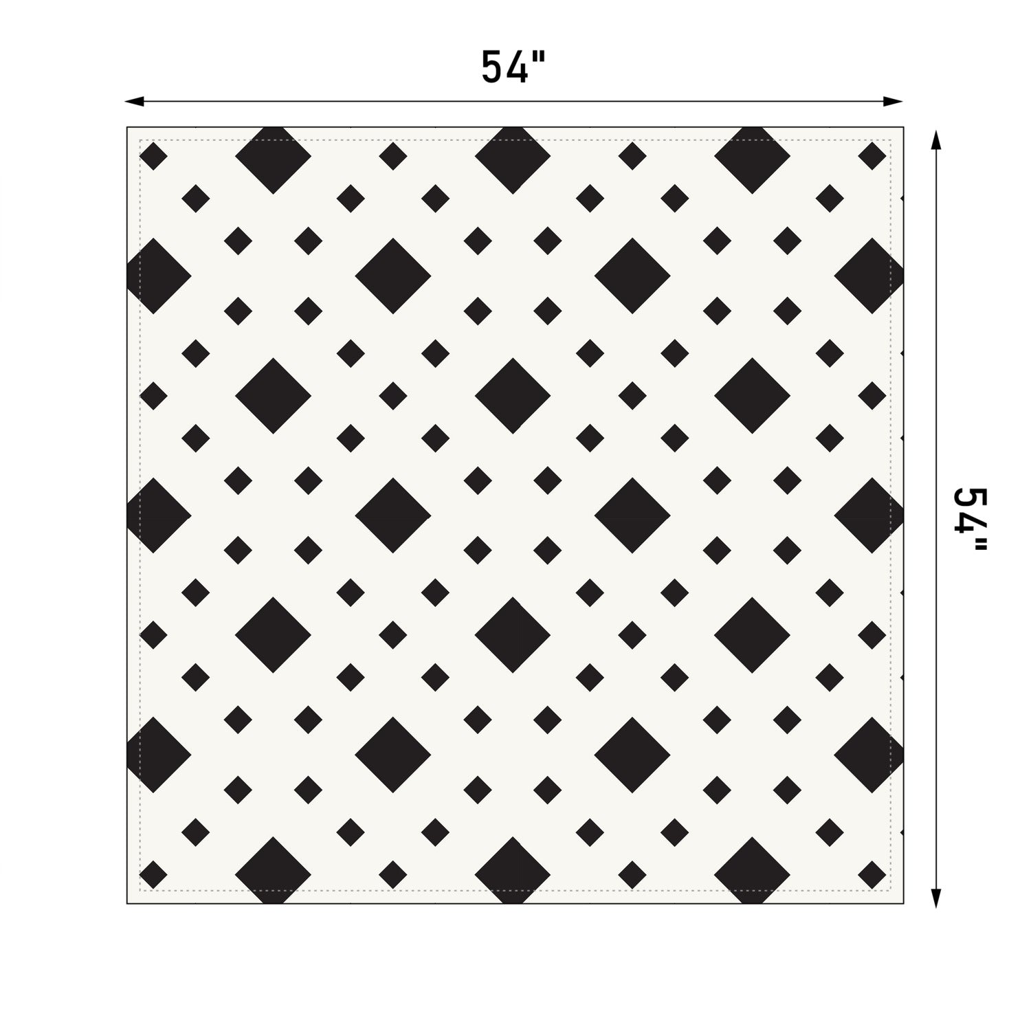 Premium Diamond Ridge Tablecloth - Elegant Diamond Pattern Table Linens for Dining Room, Wedding & Special Occasions