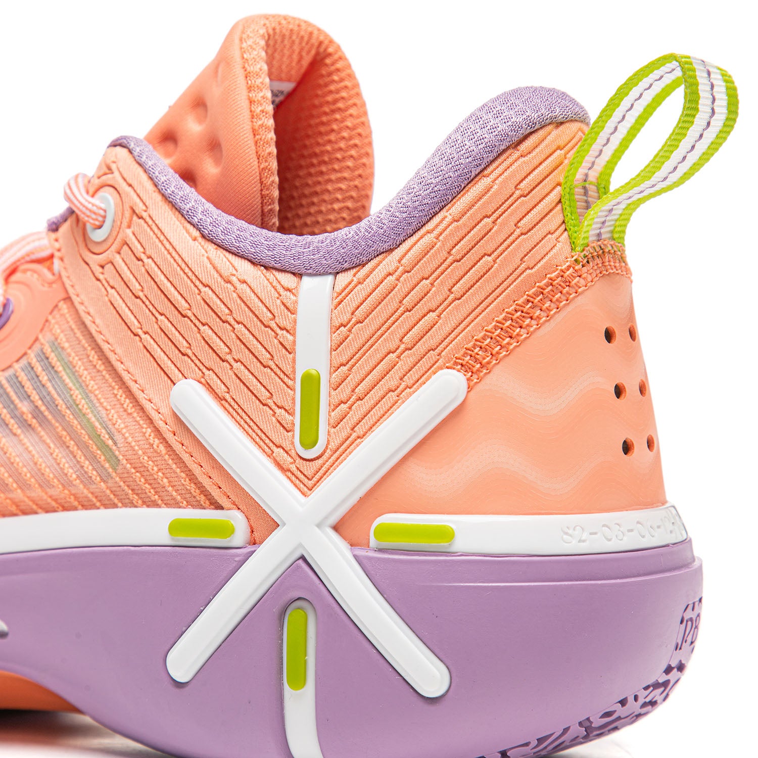 Wade Shadow 6 V2 Peach Basketball Shoes - Lightweight Performance Sneakers for Men - Perfect for Indoor & Outdoor Court Play