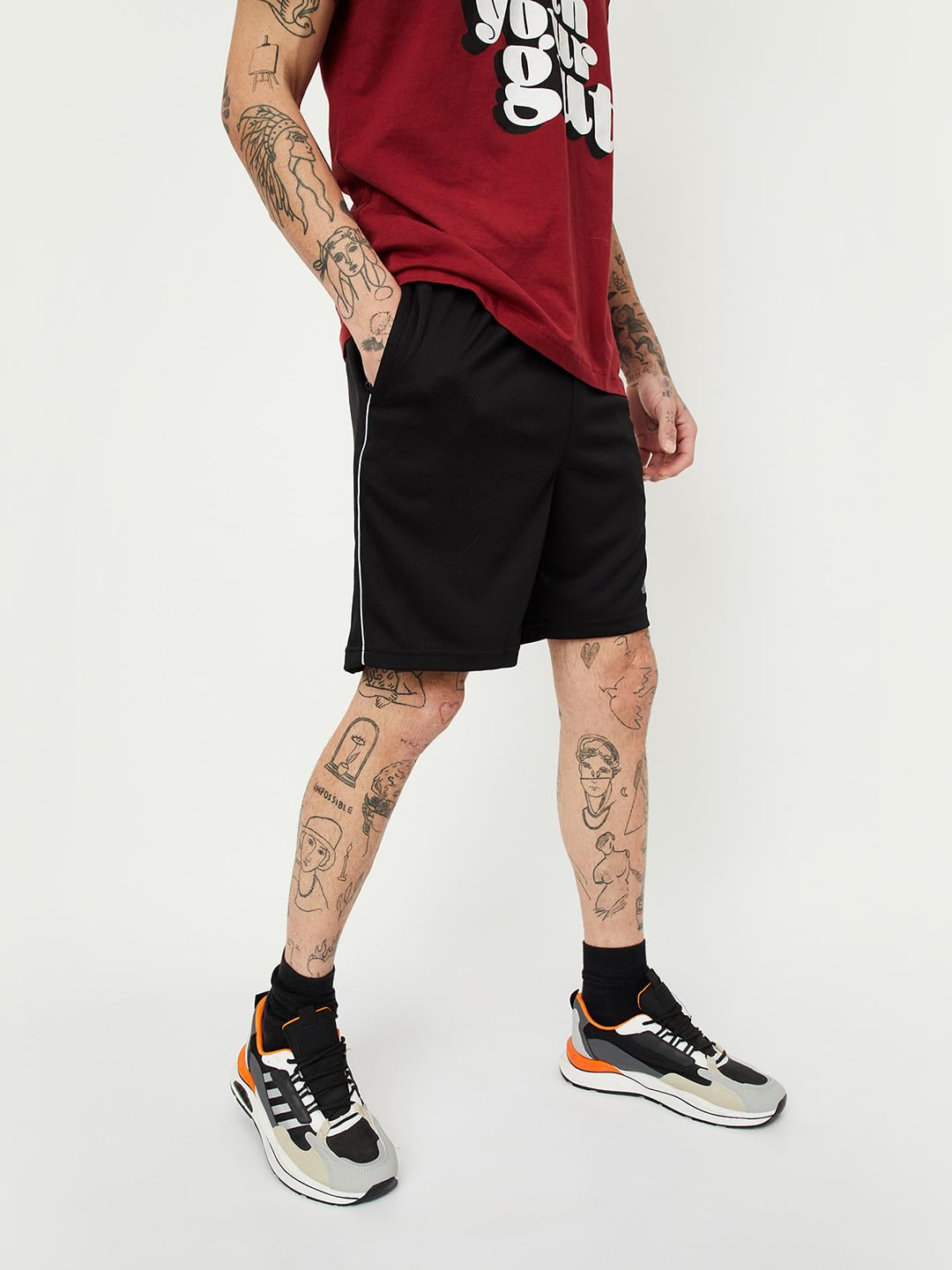 Max Men's Shorts - Lightweight & Breathable Quick-Dry Athletic Shorts for Running, Gym & Outdoor Activities | Comfortable & Durable Workout Shorts