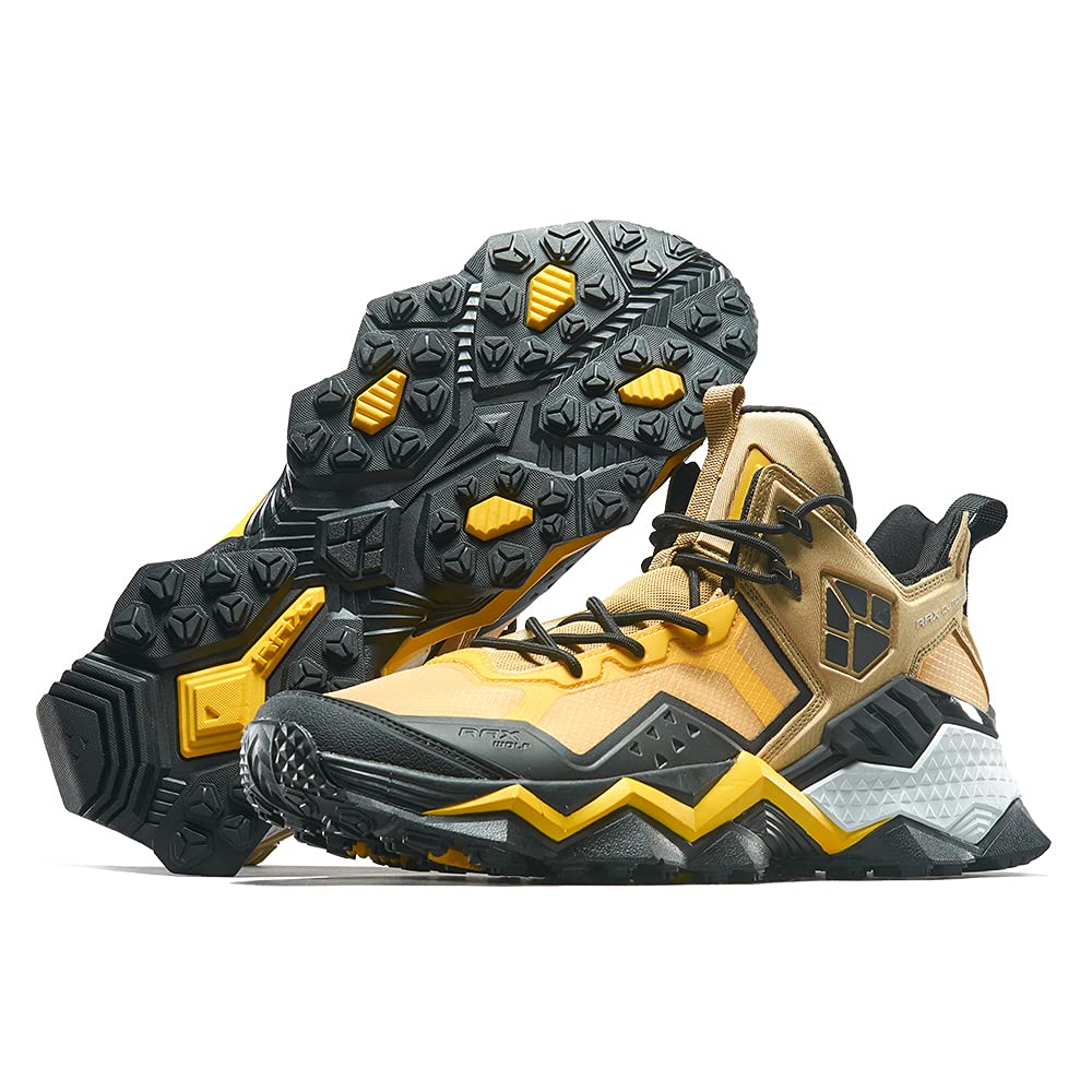 RAX Men's Lightweight Hiking Shoes - Waterproof Trekking & Backpacking Footwear for Outdoor Adventures, Trail Running & Camping
