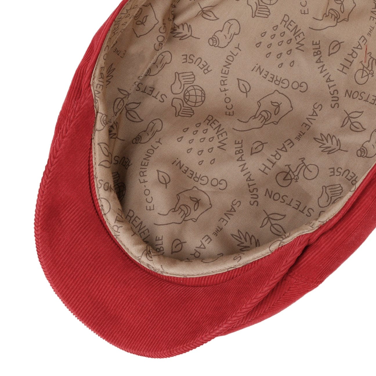 Stetson Sustainable Corduroy Ivy Cap – Eco-Friendly Men's Fashion Hat for Casual & Outdoor Activities