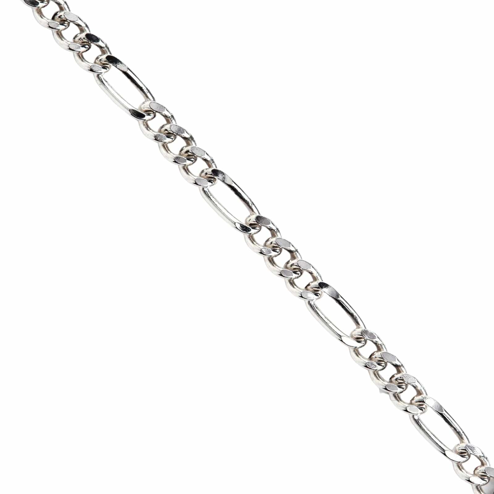 2mm Sterling Silver Figaro Link Chain Necklace for Women & Men - Elegant Layering, Gift Giving & Everyday Wear