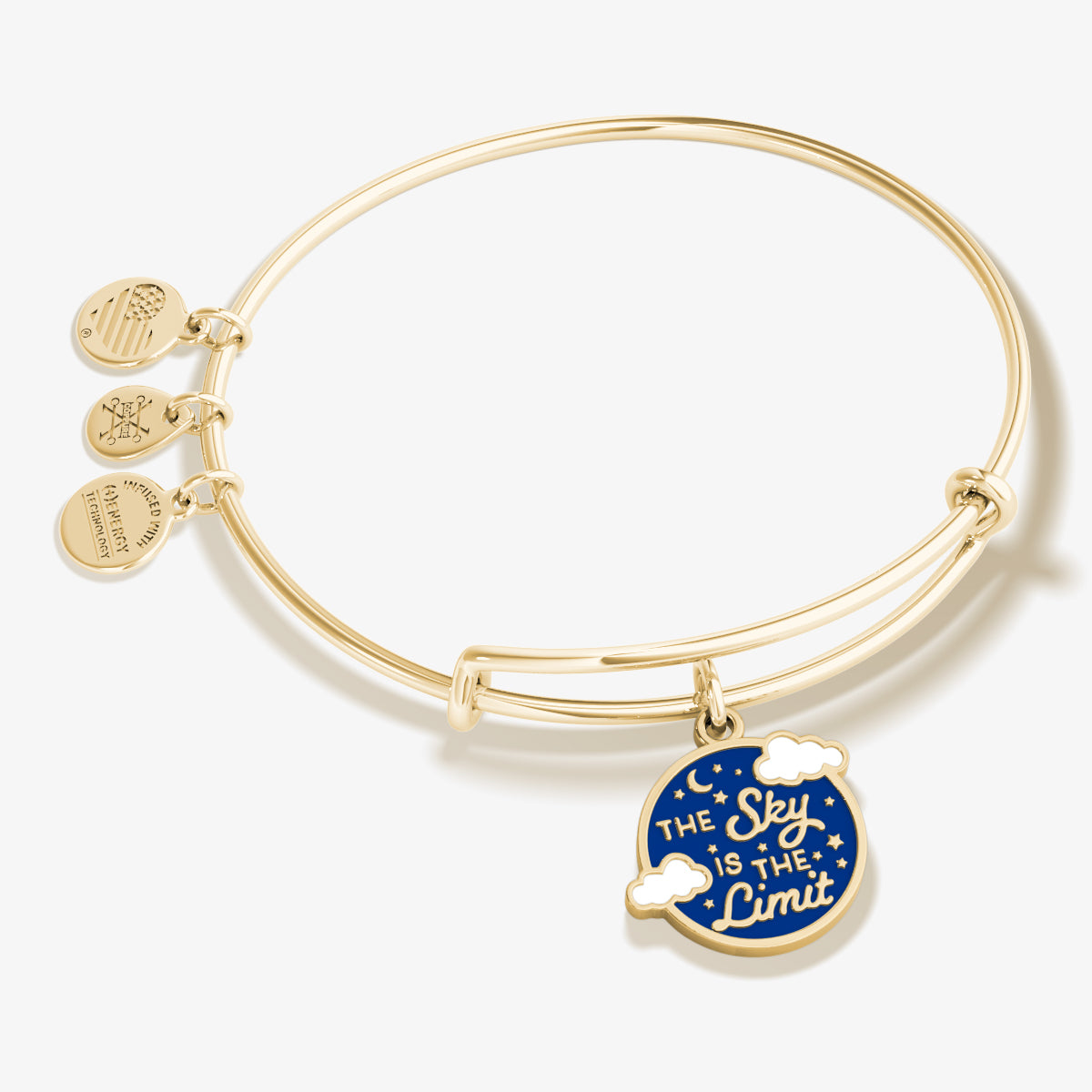 Limitless Sky Charm Bangle - Elegant Adjustable Bracelet for Women - Perfect for Everyday Wear, Gifts & Special Occasions