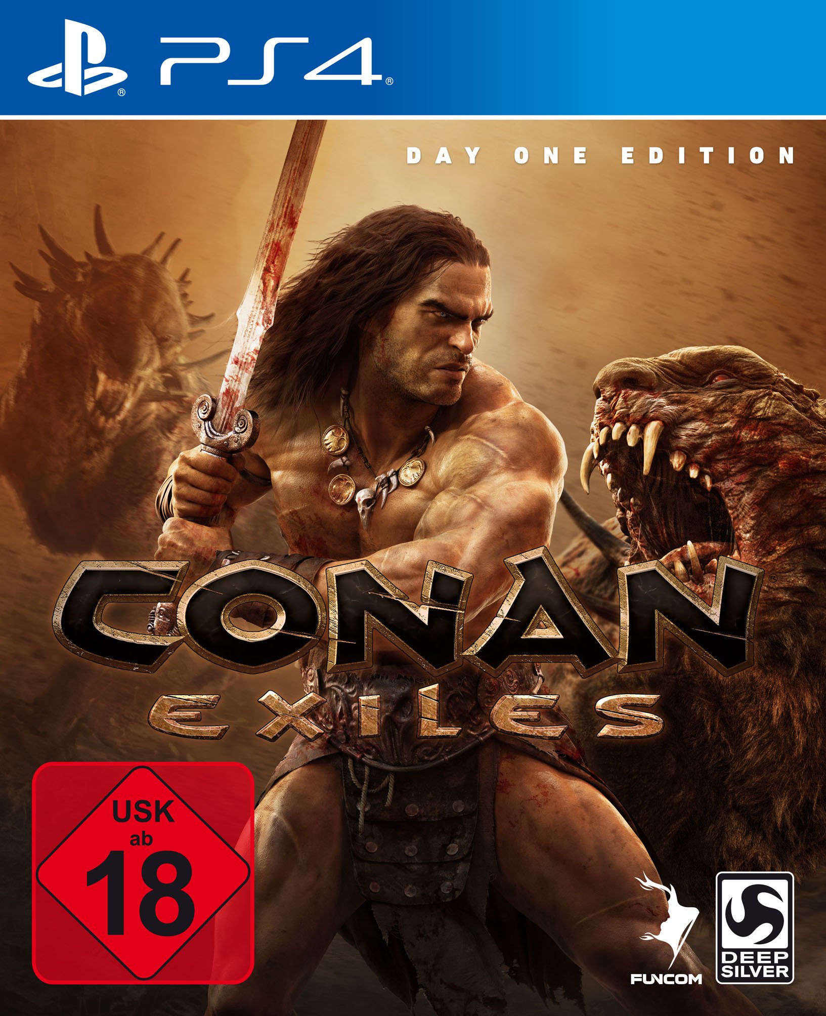 Conan Exiles Day One Edition - PlayStation 4 Game | Open-World Survival RPG | Perfect for Adventure & Fantasy Gaming Enthusiasts