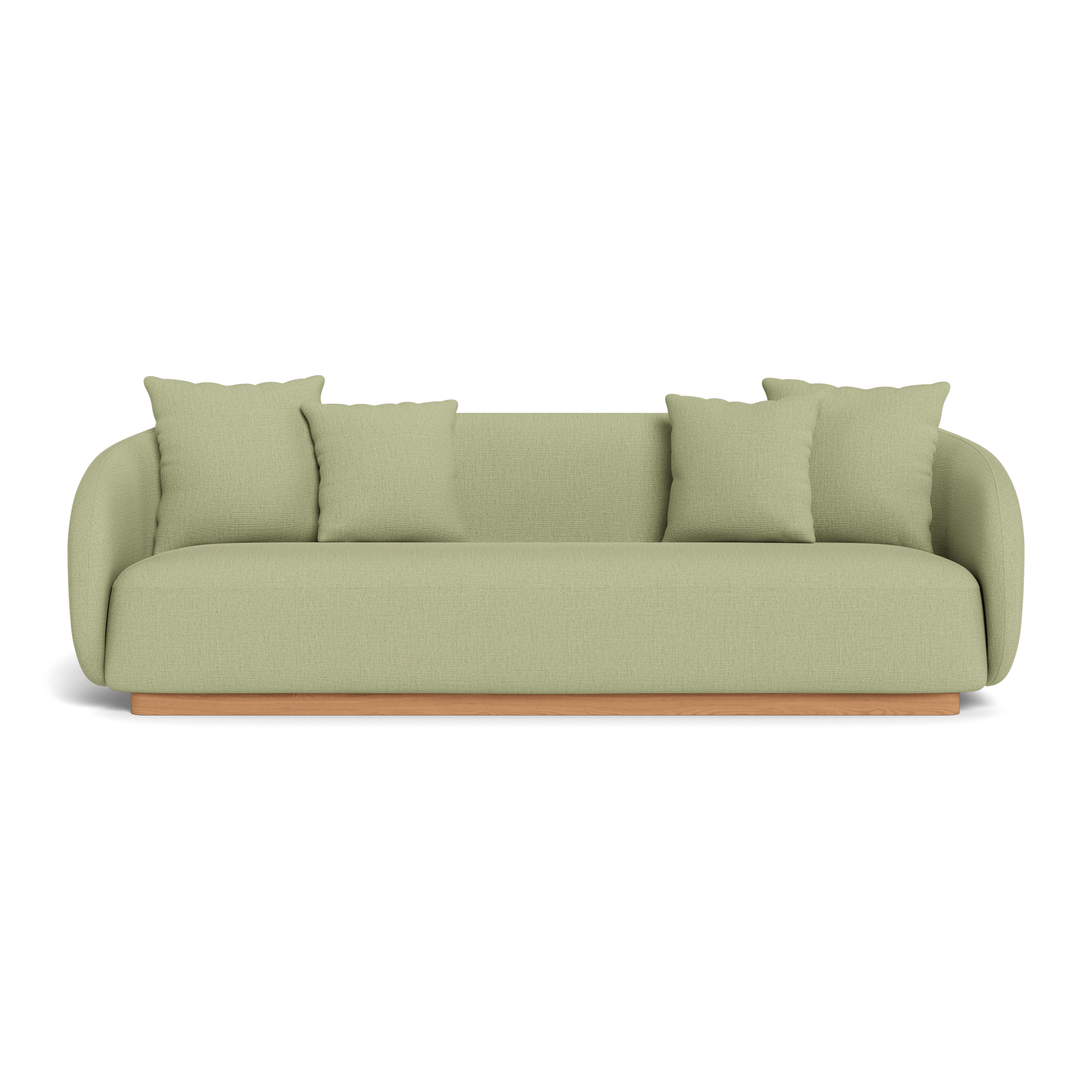 Como 3-Seat Sofa - Modern Fabric Sectional Couch for Living Room, Lounge & Apartment - Comfortable L-Shaped Sofa Bed for Small Spaces