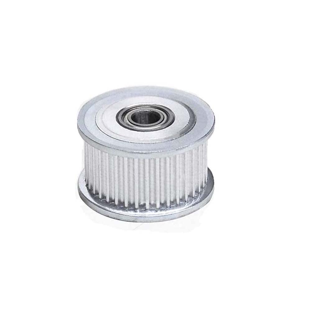 GT2 20T Idler Timing Pulley with Bearing - 2mm Pitch, 3mm Bore, 10mm Belt Tension Pulley for 3D Printer & CNC Machine DIY Projects (11mm Teeth Width) - Perfect for Belt Drive Systems & Precision Motion Control