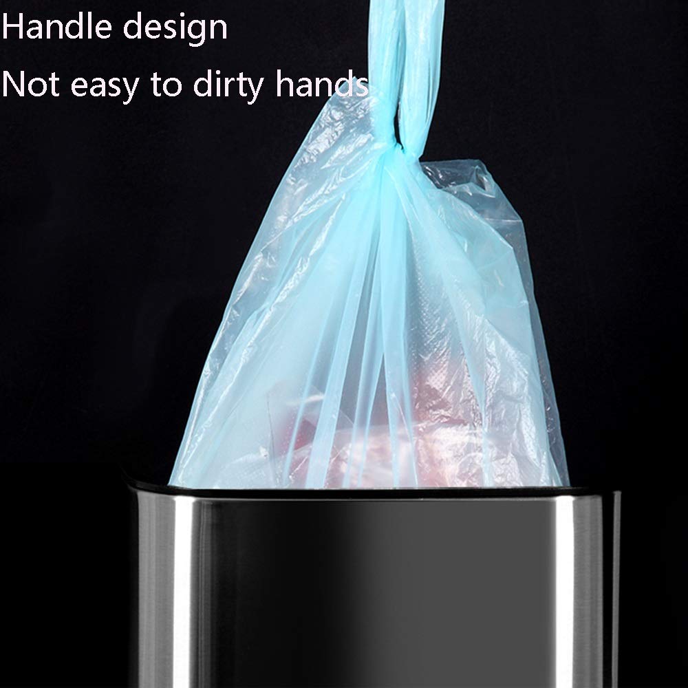 Premium Heavy-Duty Trash Bags - 5 Rolls, 3 Colors, Extra Thick & Large Kitchen Garbage Bags for Waste Bin Liners - Affordable Household Essentials for Kitchen, Bathroom & Office Use