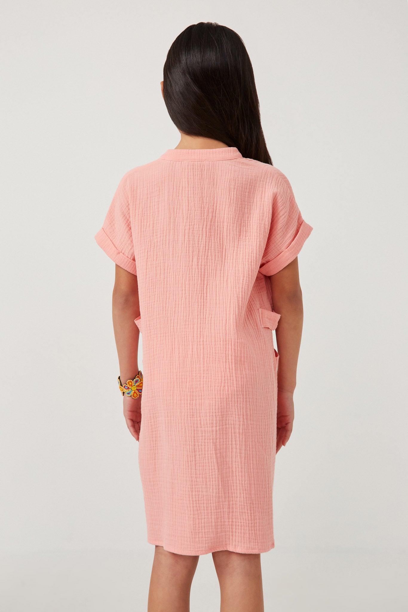 Elegant Textured Mandarin Collar Dress for Women - Vintage Chinese Inspired Fashion - Perfect for Weddings, Parties & Special Occasions