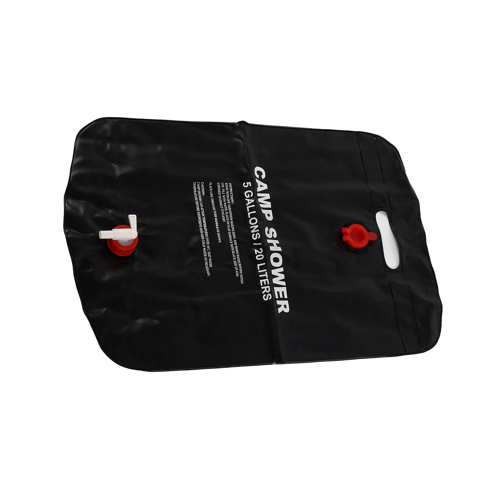 20L Portable Heating Shower Bag for RV & Camping - Solar Powered Outdoor Travel Shower with Temperature Control | Perfect for Road Trips, Hiking & Off-Grid Adventures