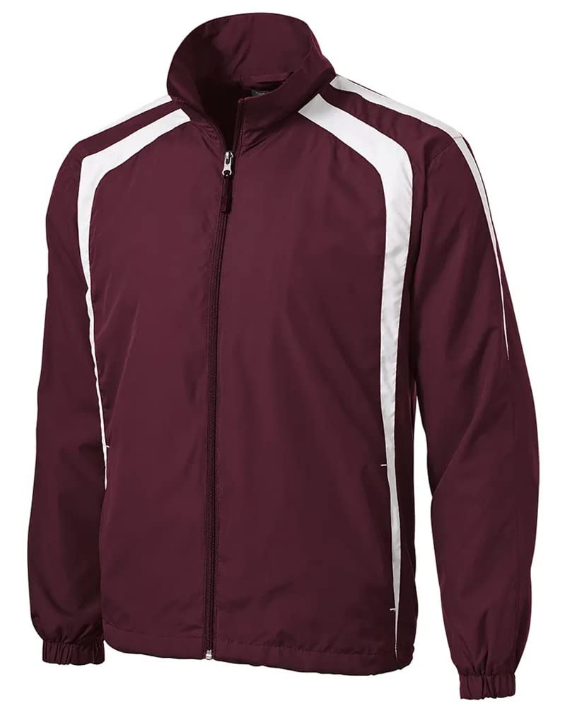 Mens Colorblock Full Zip Raglan Jackets - Regular, Big & Tall Sizes - Perfect for Casual Outings & Outdoor Adventures