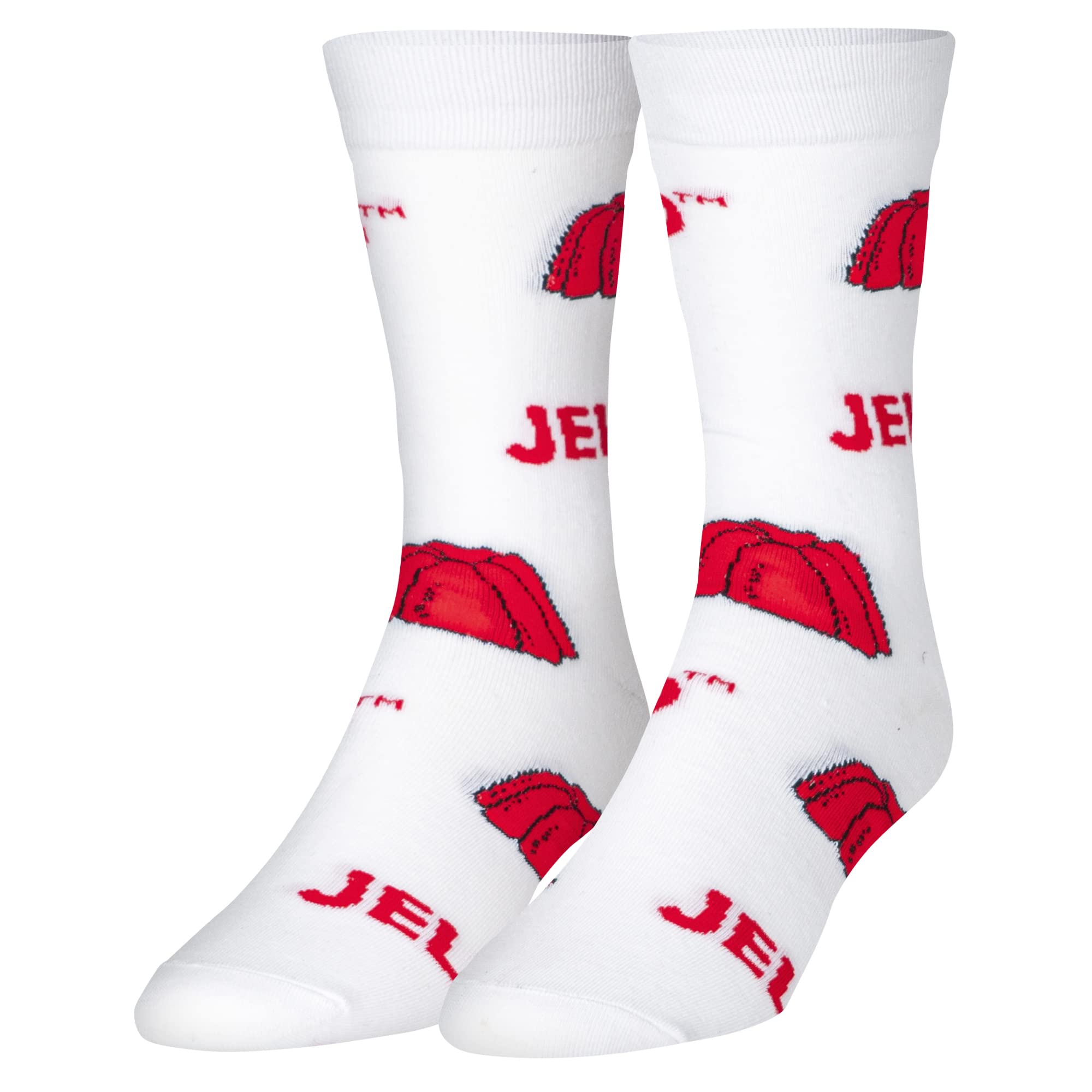 Funny Food Themed Crazy Socks - Assorted Snacks & Candy Prints Crew Socks for Men & Women (Large) - Perfect for Gifts, Costume Parties & Everyday Wear