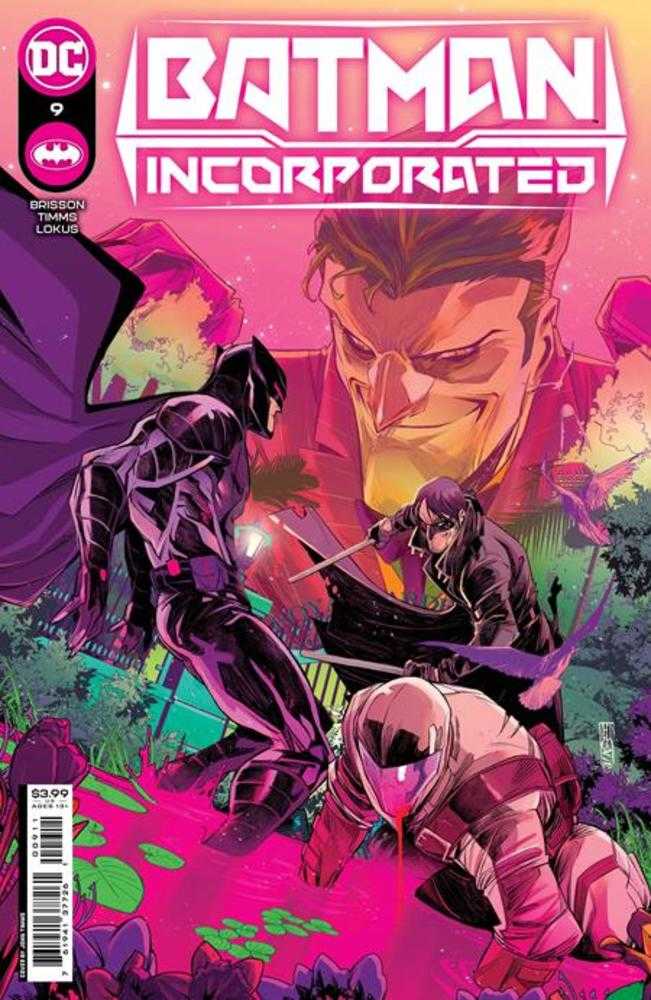 Batman Incorporated #9 Cover A by John Timms - DC Comics Graphic Novel for Collectors & Fans - Perfect for Comic Book Displays & Superhero Merchandise Collections