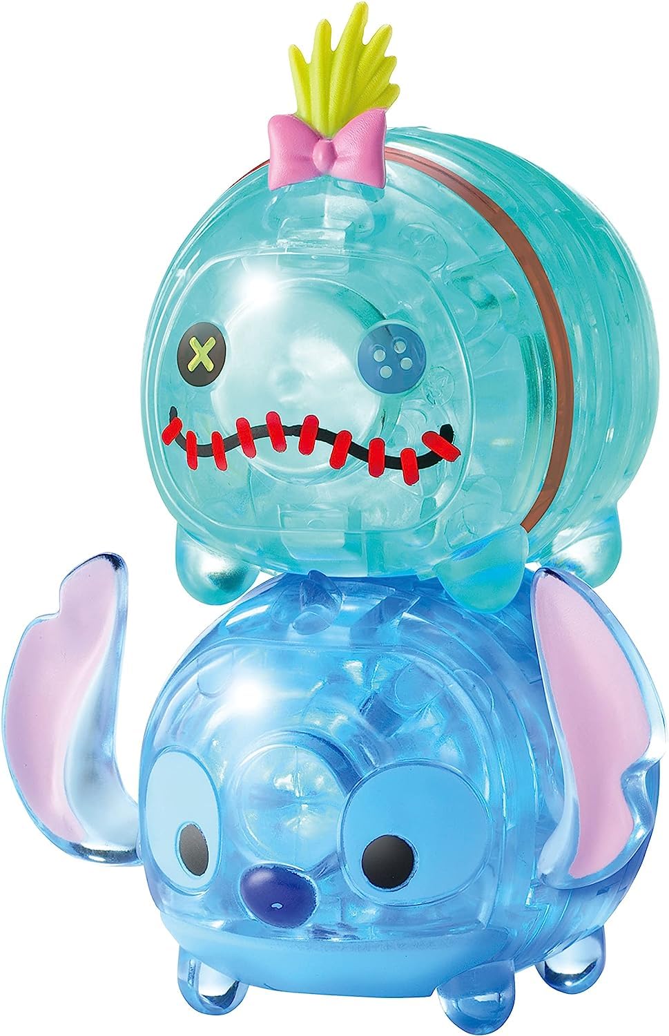 3D Crystal Puzzle - Stitch & Scrump 45pcs for Kids & Adults Fun