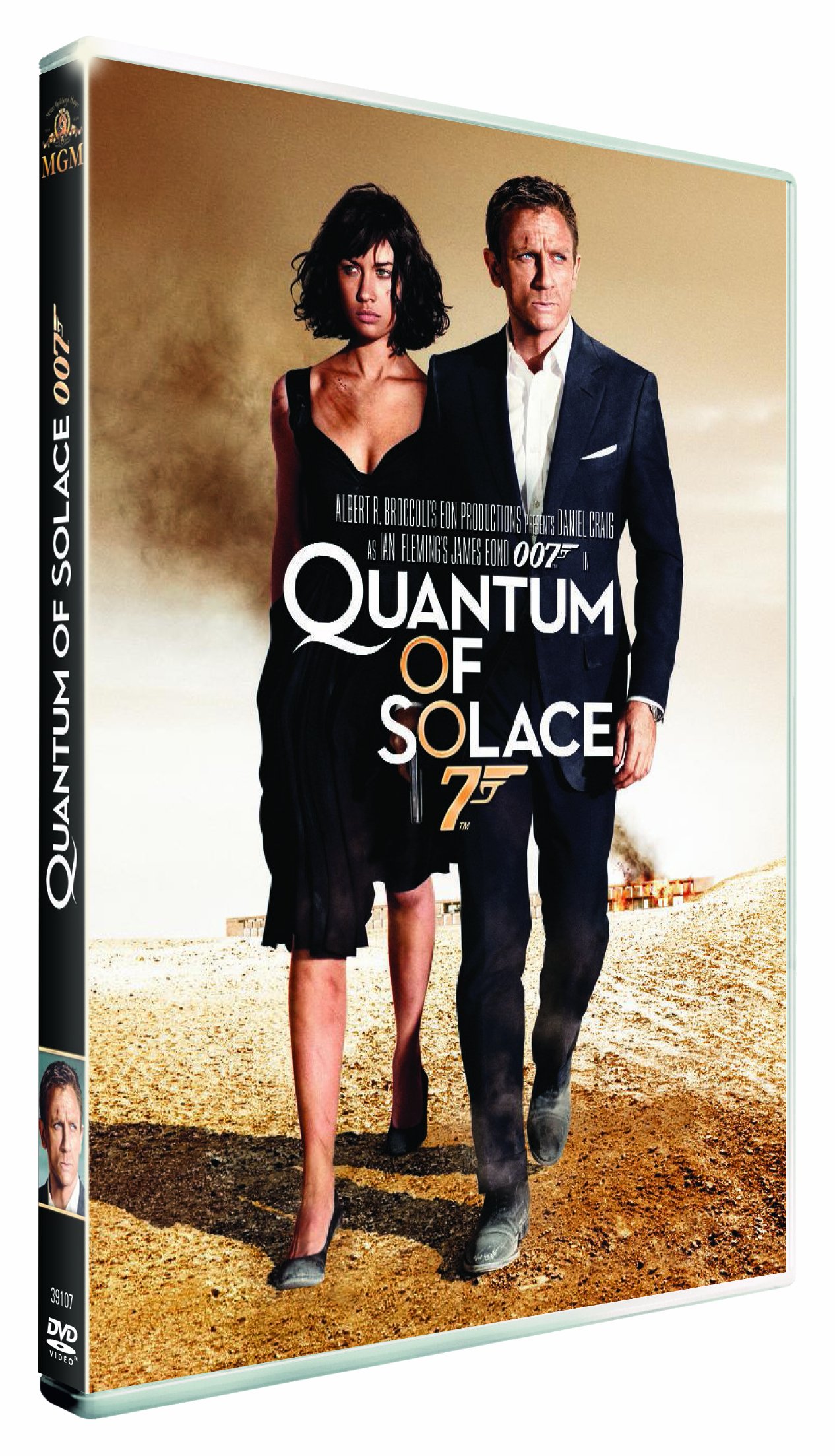 James Bond Quantum of Solace DVD - Action Thriller Movie with Daniel Craig | Perfect for Movie Nights & James Bond Fans Collection