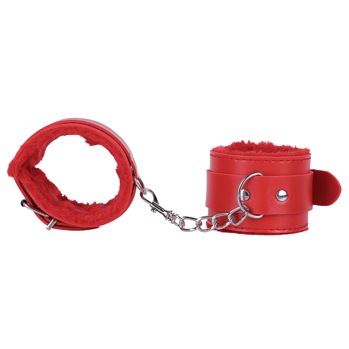 Adjustable PU Leather Wrist & Ankle Cuffs - Unisex Restraints for Play