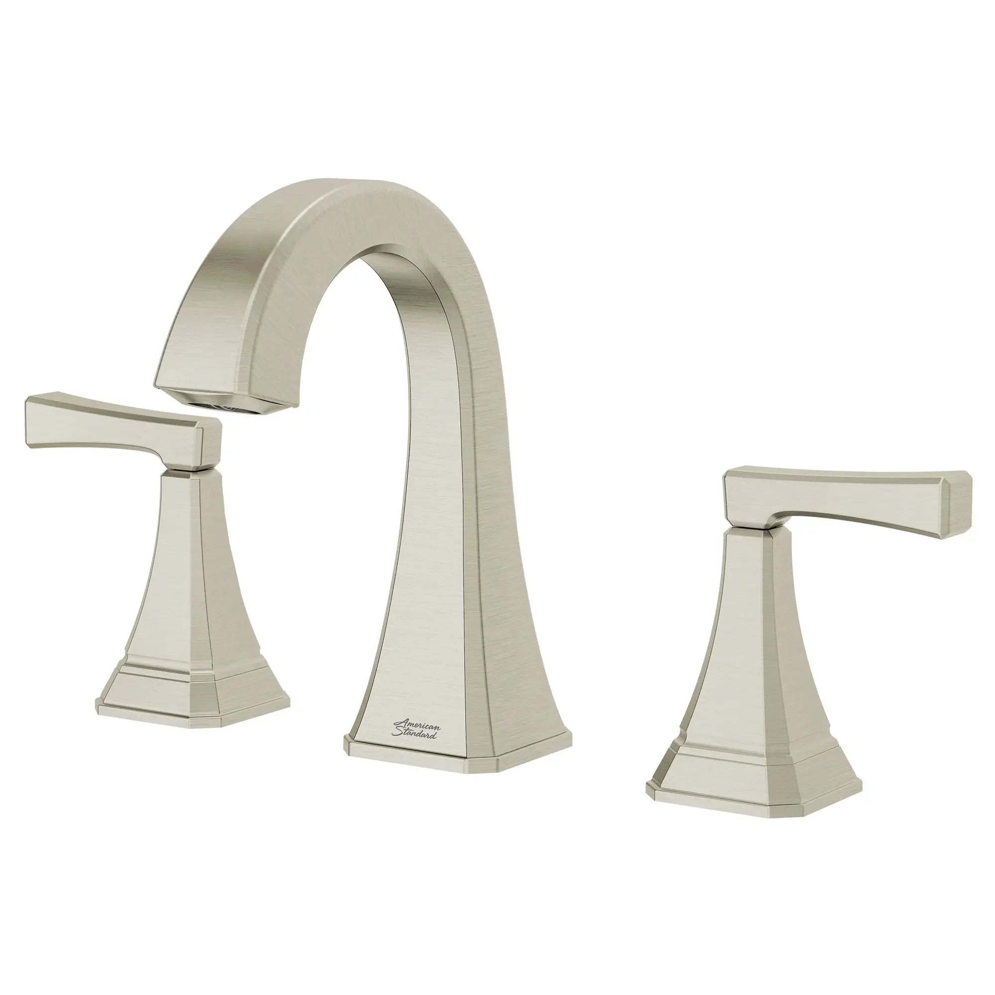 8 Inch Widespread 2 Handle Bathroom Faucet - 1.2 GPM/4.5 LPM Water Flow with Lever Handles - Perfect for Modern Bathroom Vanities & Powder Rooms