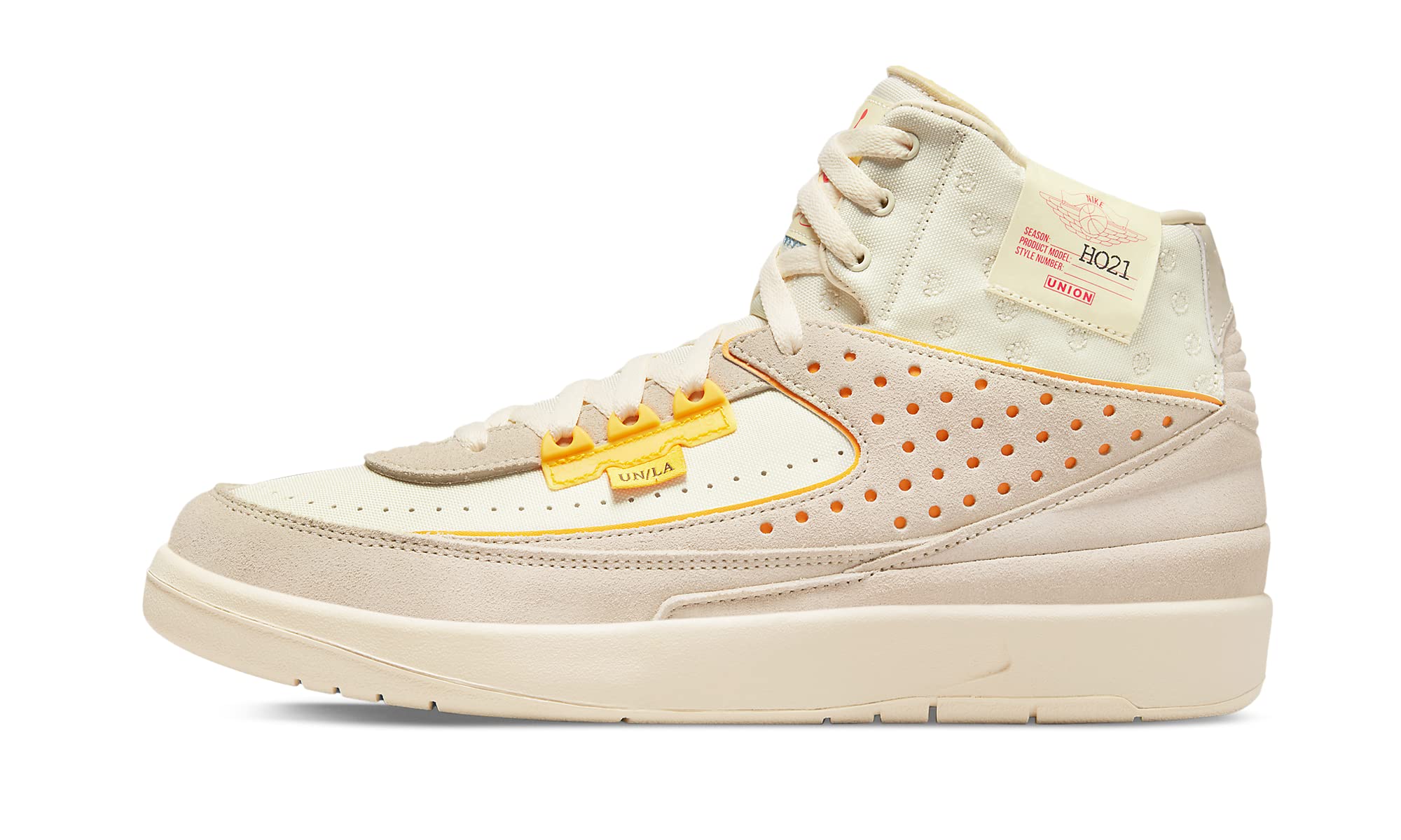 Air Jordan 2 SP DN3802-200 Men's Basketball Shoes - Union Rattan Colorway - Size 10.5 - Retro Sneakers for Streetwear & Casual Outfits