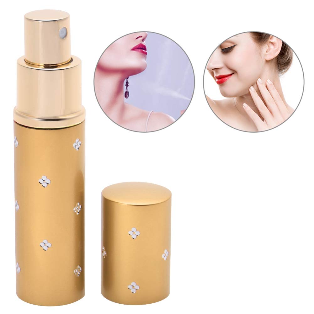 Mini Perfume Bottle - Empty Clear Glass Evaporator Bottle for Essential Oils, Perfume & Makeup | Travel-Friendly Refillable Atomizer | Perfect for DIY Fragrance, Skincare & Aromatherapy