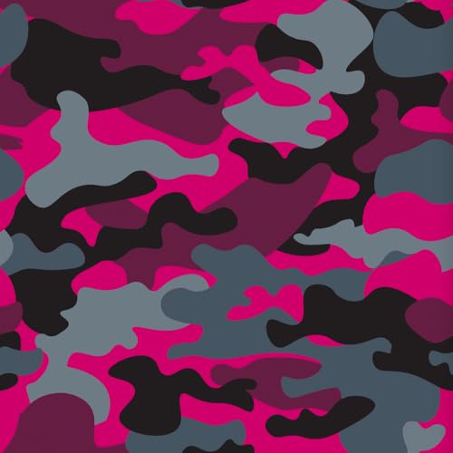 Black/Sangria Camo