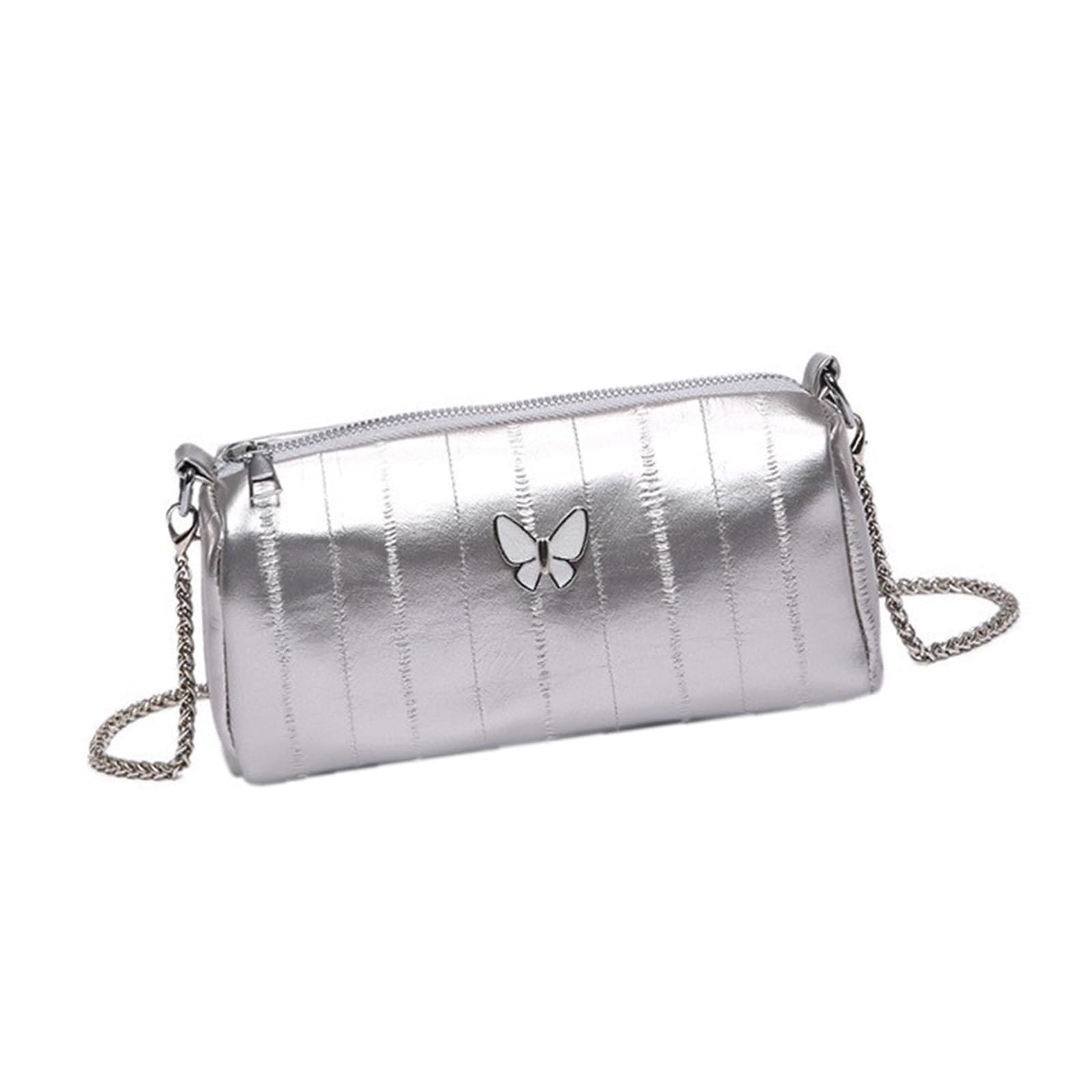 Stylish Guojiang Women's Crossbody Bag with Chain Strap - PU Leather Butterfly Shoulder Handbag for Casual, Shopping & Dating | Perfect Everyday Purse for Work, Travel & Outings