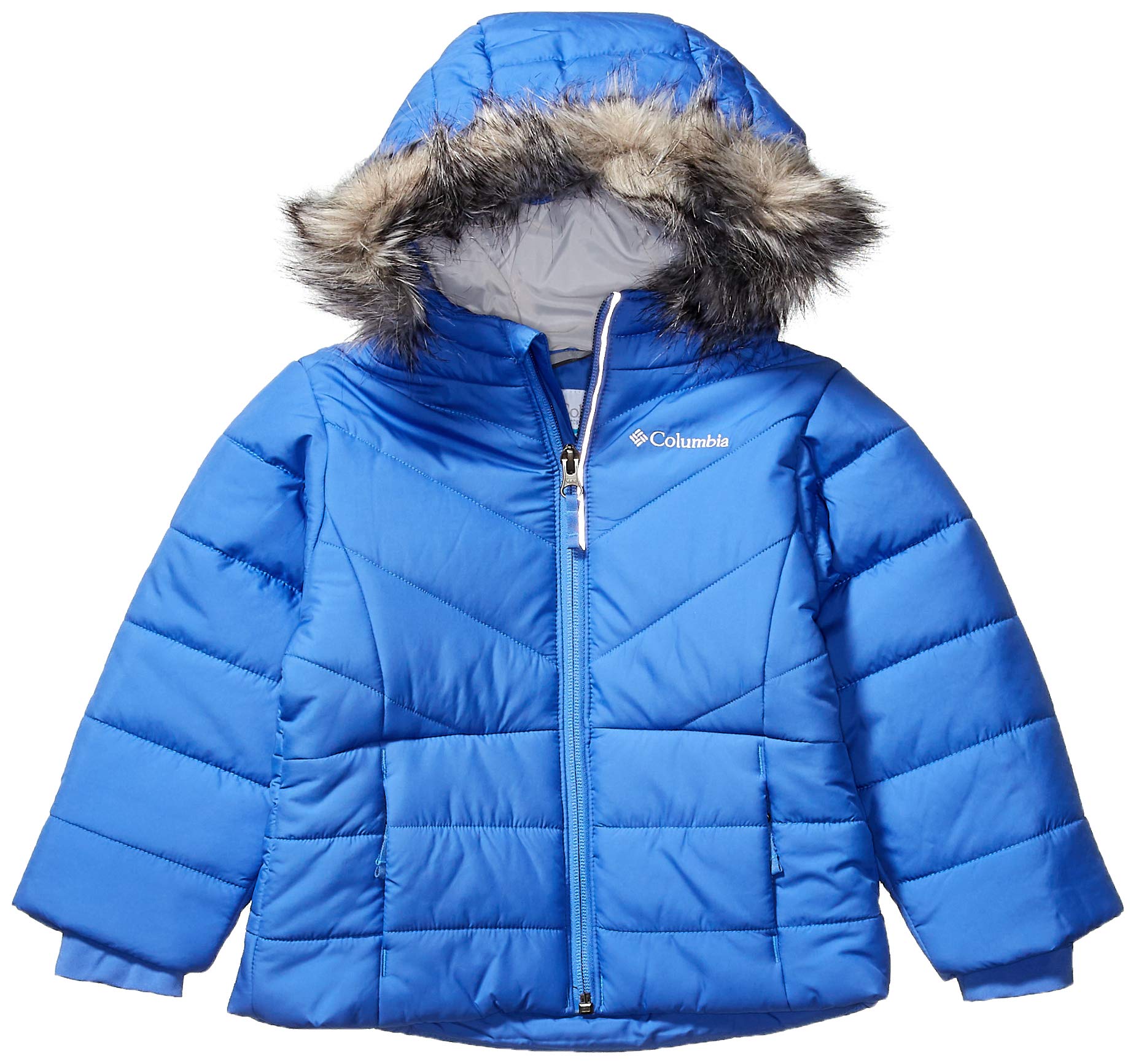 Columbia Girls' Katelyn Crest Water-Resistant Jacket - Lightweight Winter Coat for Outdoor Activities, Hiking & School