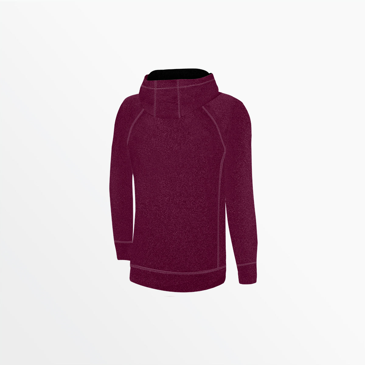 Women's Essential Heather Zip-Up Hoodie - Cozy Fleece Pullover for Casual Wear, Gym & Outdoor Activities