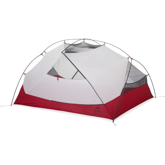 MSR Hubba Hubba 3-Person Lightweight Backpacking Tent - Ultralight for Camping, Hiking & Outdoor Adventures