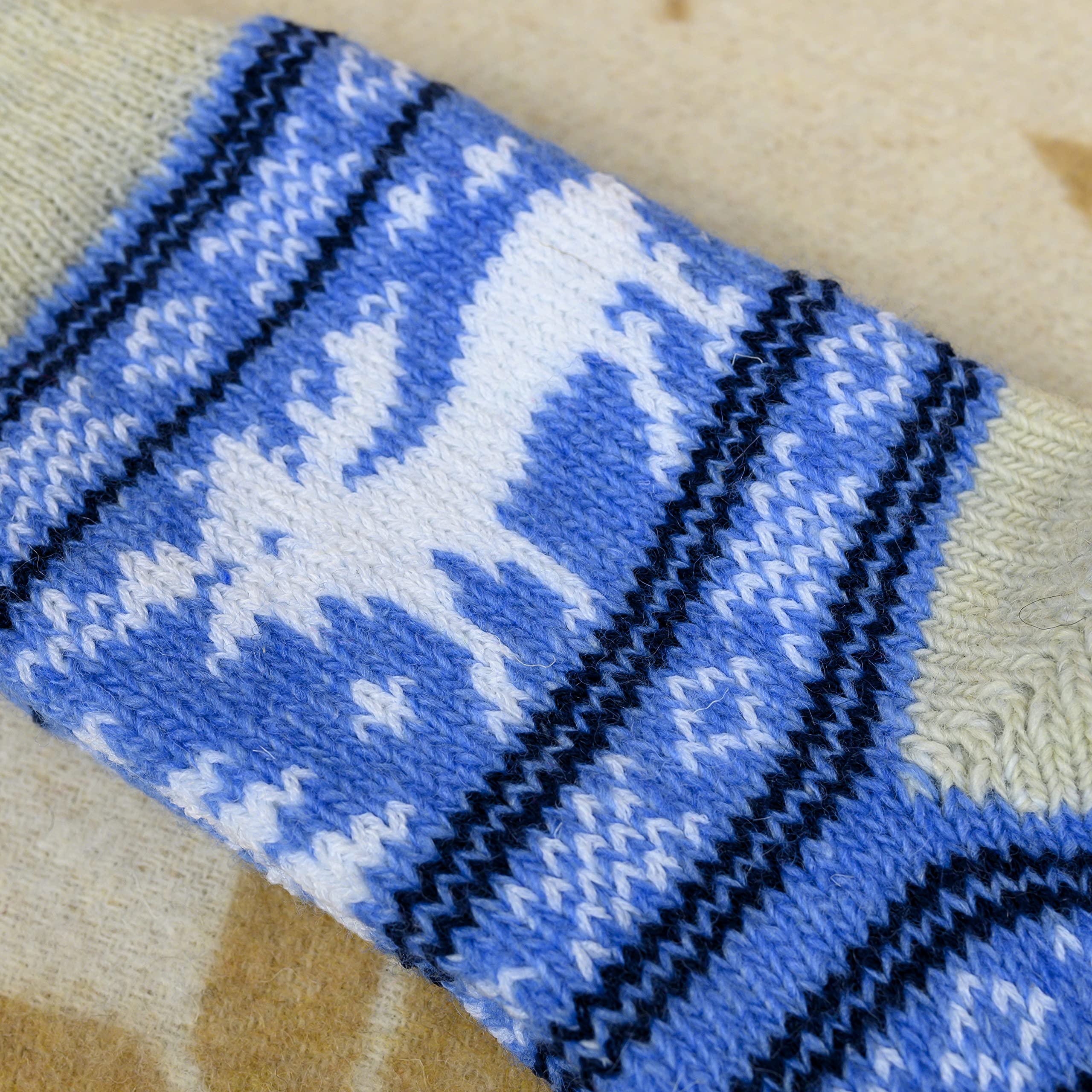 Soft Angora Wool Socks for Men & Women - Machine Washable Boiled Wool Indoor/Outdoor Socks - Perfect for Winter, Hiking & Cozy Home Wear