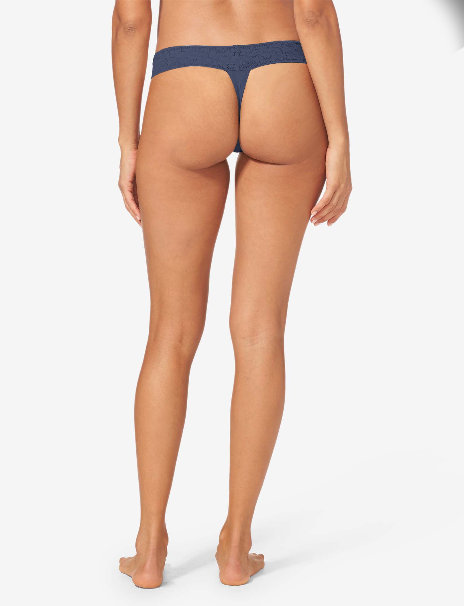 Sexy Women's Lace Thong Panties - Ultra Soft Second Skin Underwear for Everyday Comfort | Perfect for Date Night, Bridal Lingerie & Special Occasions