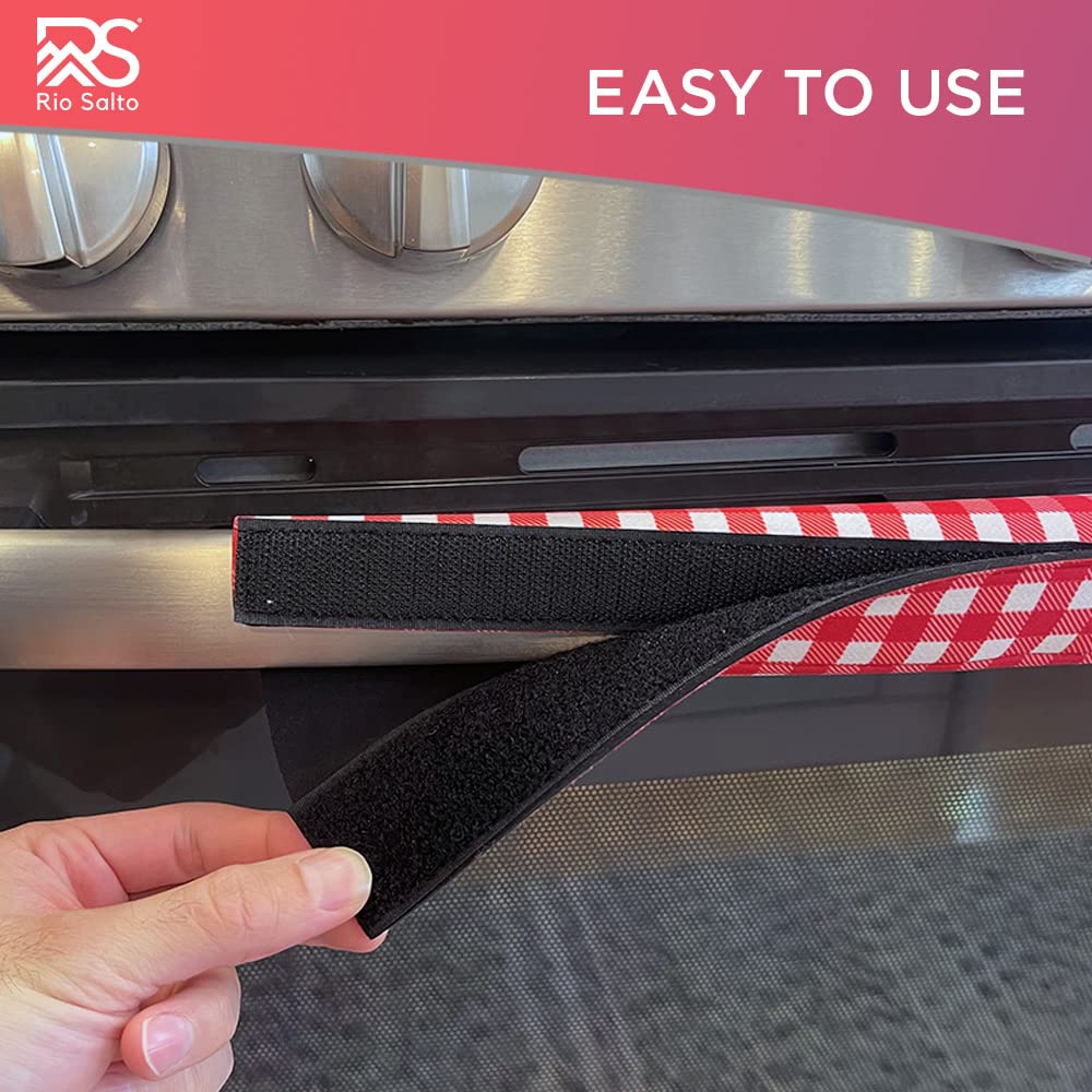 Rio Salto 5-Piece Washable Fridge Handle Covers - Kitchen Decor for Stove, Oven & Dishwasher