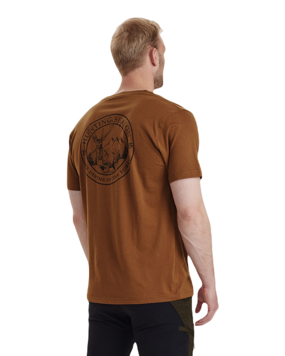 Deerhunter Easton Men's Graphic T-Shirt - Soft Cotton Short Sleeve Tee for Casual Wear & Outdoor Activities