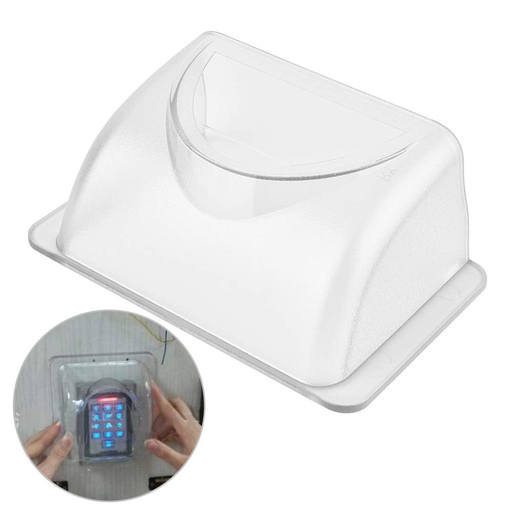 Waterproof Plastic Rain Cover for Door Access Control Keypad - Outdoor Protection