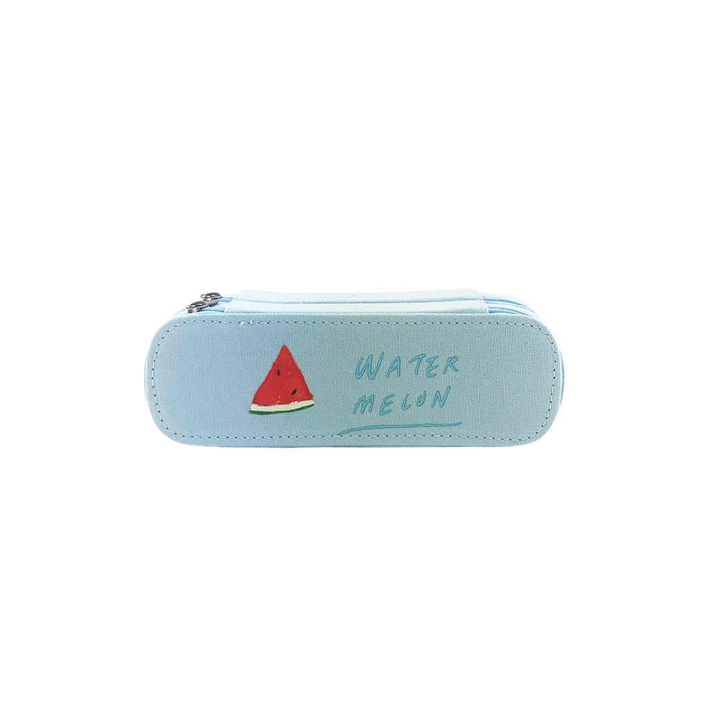 Watermelon Pencil Case - Cute & Durable School Supplies for Kids & Students - Perfect for Backpacks, Desks & Classroom Organization