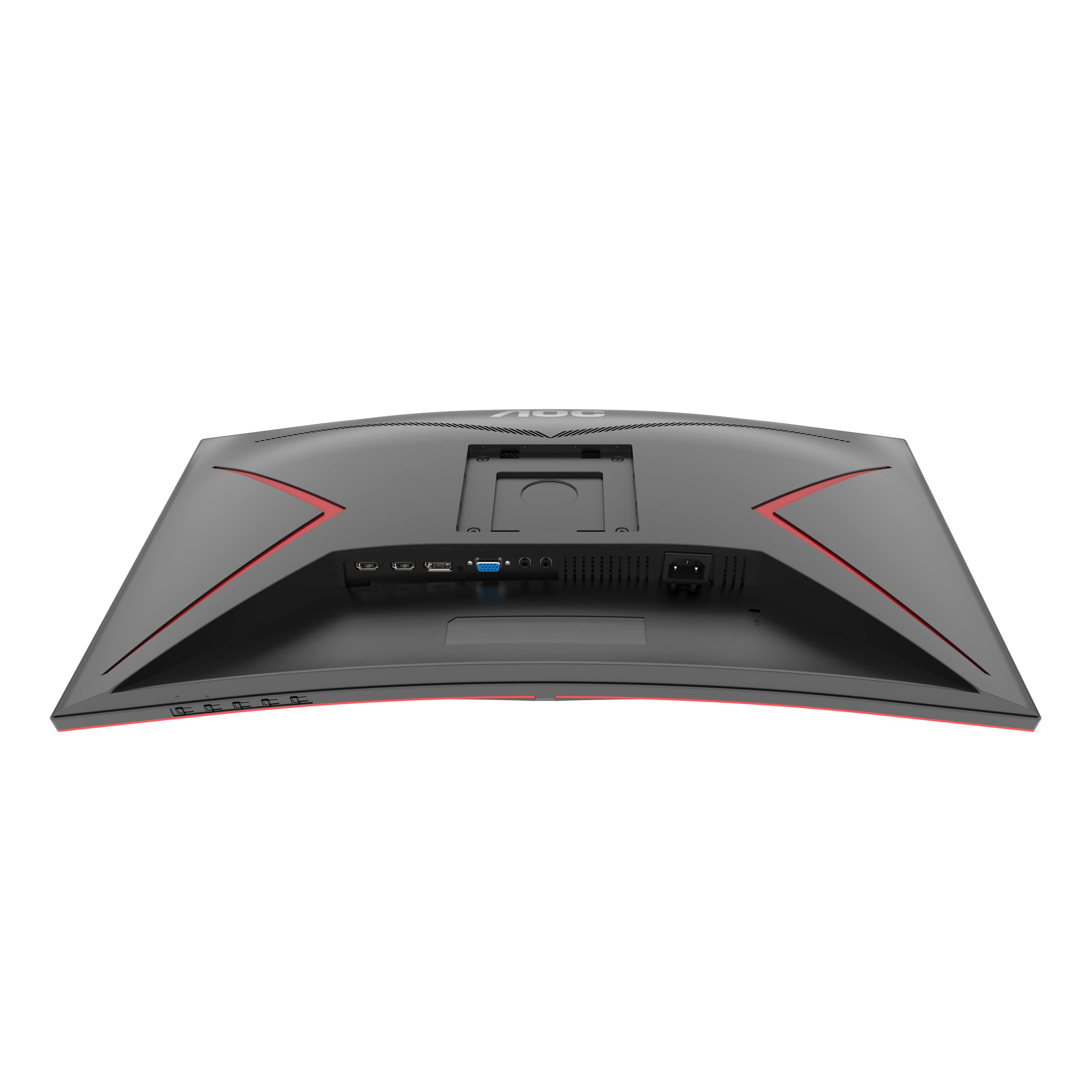 AOC 27 Inch Curved Gaming Monitor - Full HD 1080p, 240Hz Refresh Rate, 0.5ms Response Time, AMD FreeSync Premium, HDMI & DisplayPort (Black/Red) - Perfect for Esports, FPS Games & Immersive PC Gaming Experience