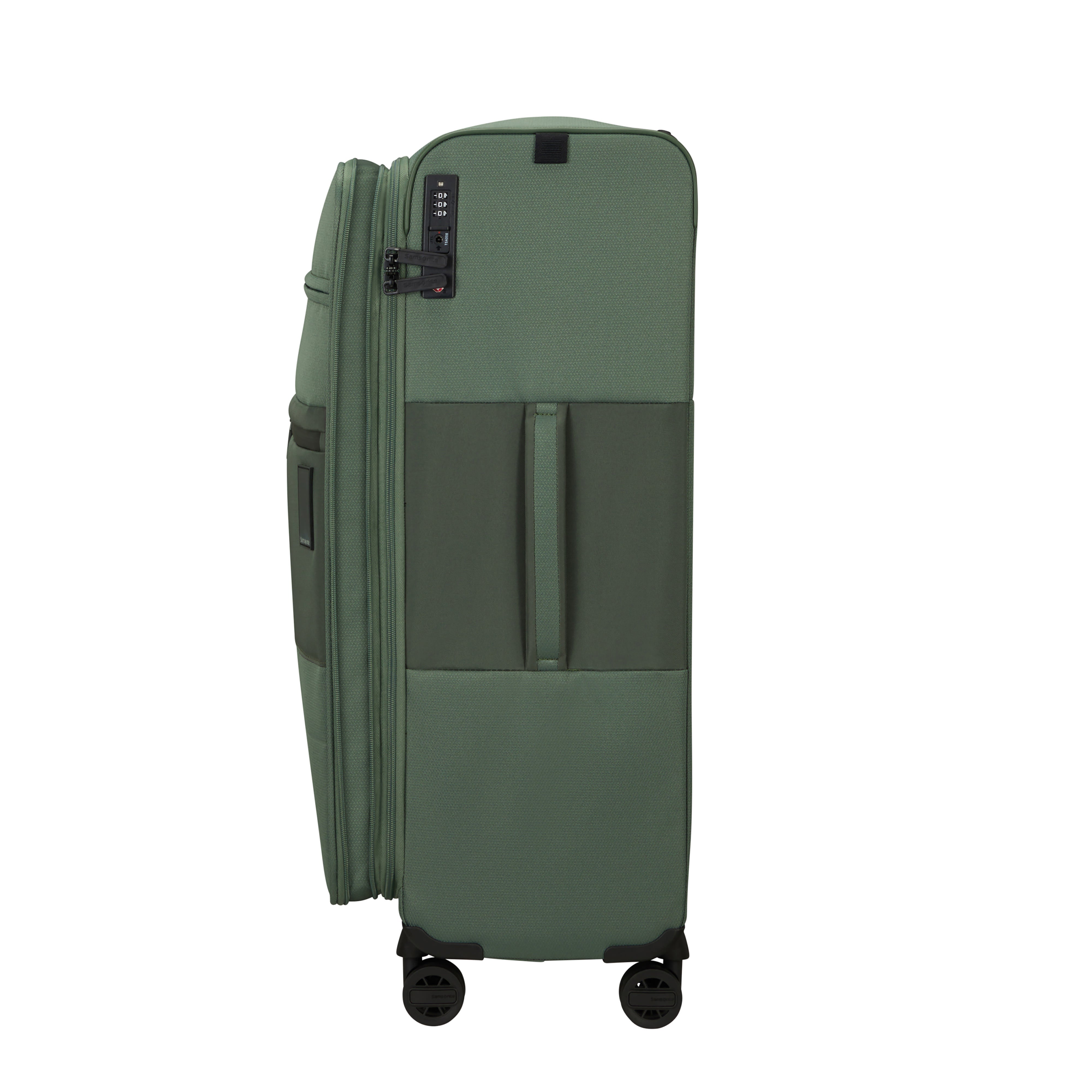 Samsonite Vaycay 3 Piece Spinner Luggage Set - Lightweight Expandable Suitcase with 360° Wheels for Travel, Business & Vacation (Black) - Perfect for Airplane Carry-On, Road Trips & Family Getaways