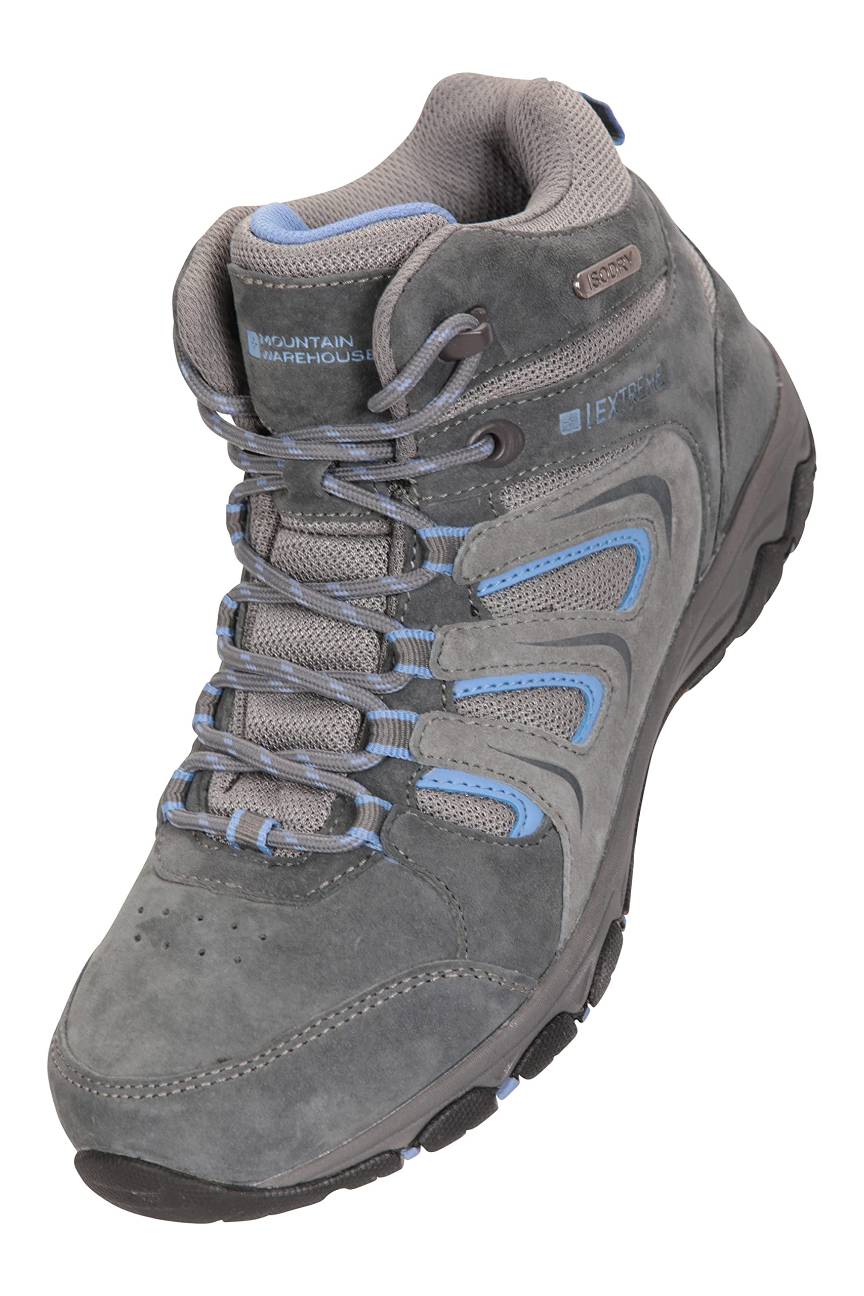**Mountain Warehouse Aspect Women's Waterproof Hiking Boots - Durable Synthetic Upper, Mesh Lined, Cushioned Footbed - Best for Camping, Backpacking & Outdoor Adventures**