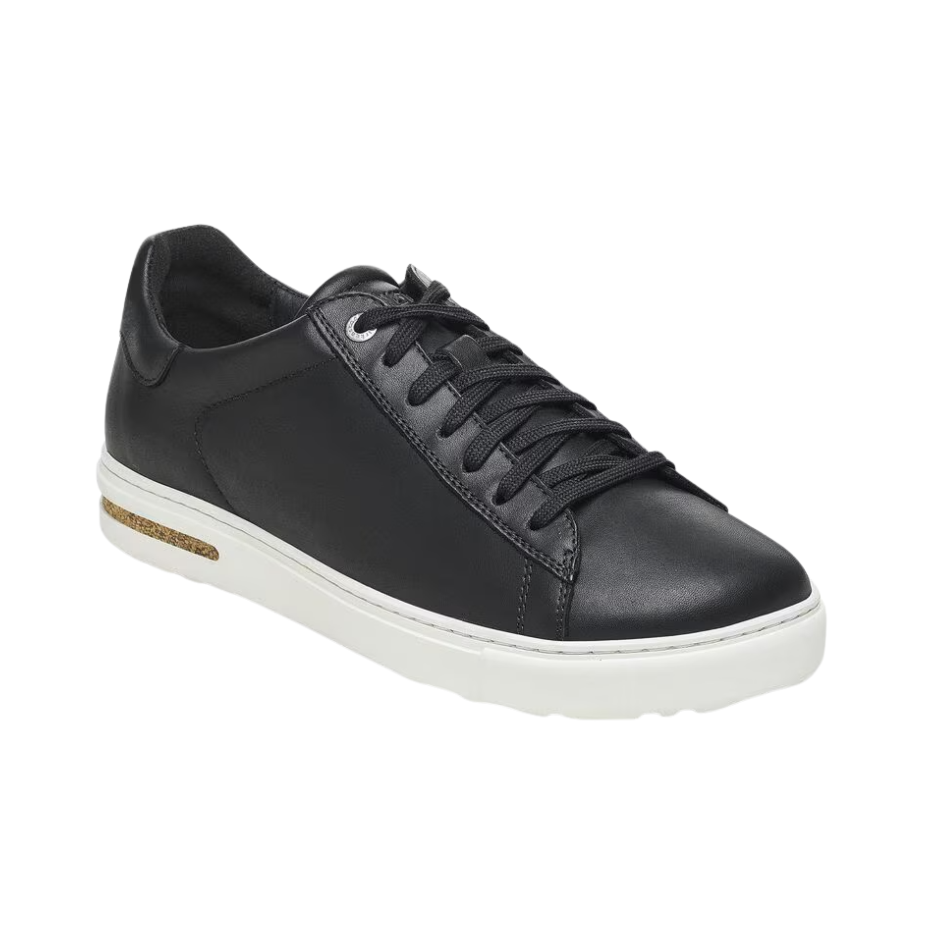 Women's Black Leather Bend Low Shoes - Comfortable & Stylish for Casual Wear, Work & Everyday Outfits