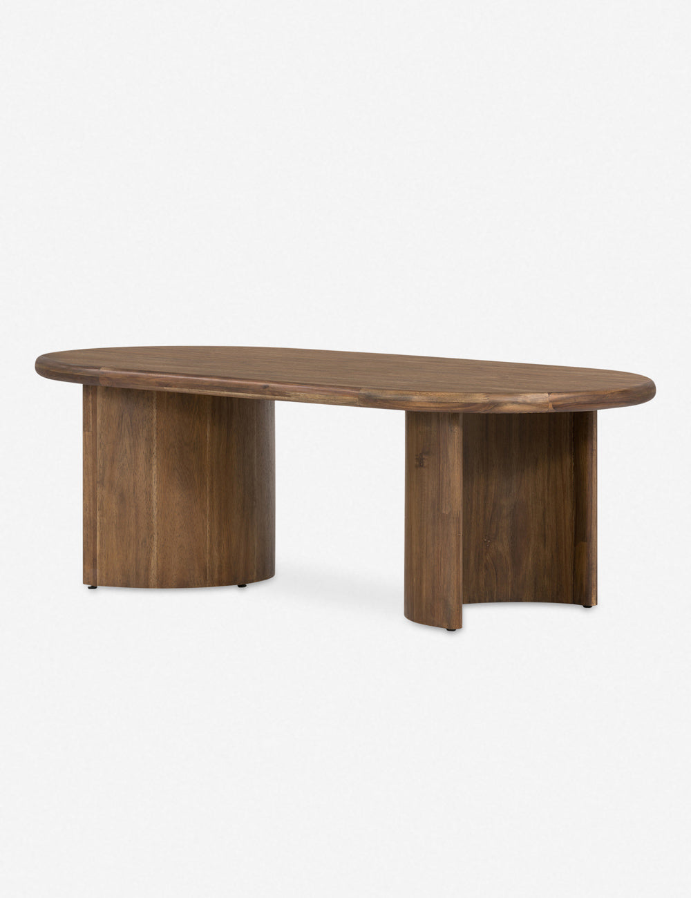 Modern Gilda Coffee Table - Mid-Century Style Wooden Living Room Table with Storage Shelf - Perfect for Small Spaces, Apartments & Home Decor