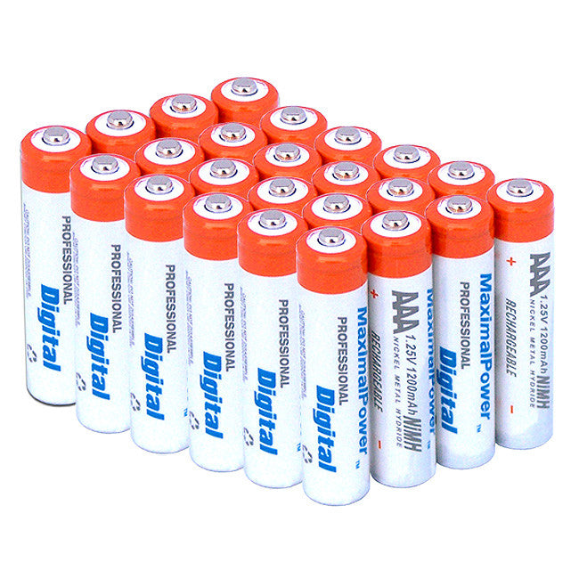 MaximalPower AAA NiMH Rechargeable Batteries - 8 Pack High Capacity 1000mAh, Long Lasting for Toys, Flashlights, Remote Controls & Electronics - Eco-Friendly Power Solution for Home & Office Use