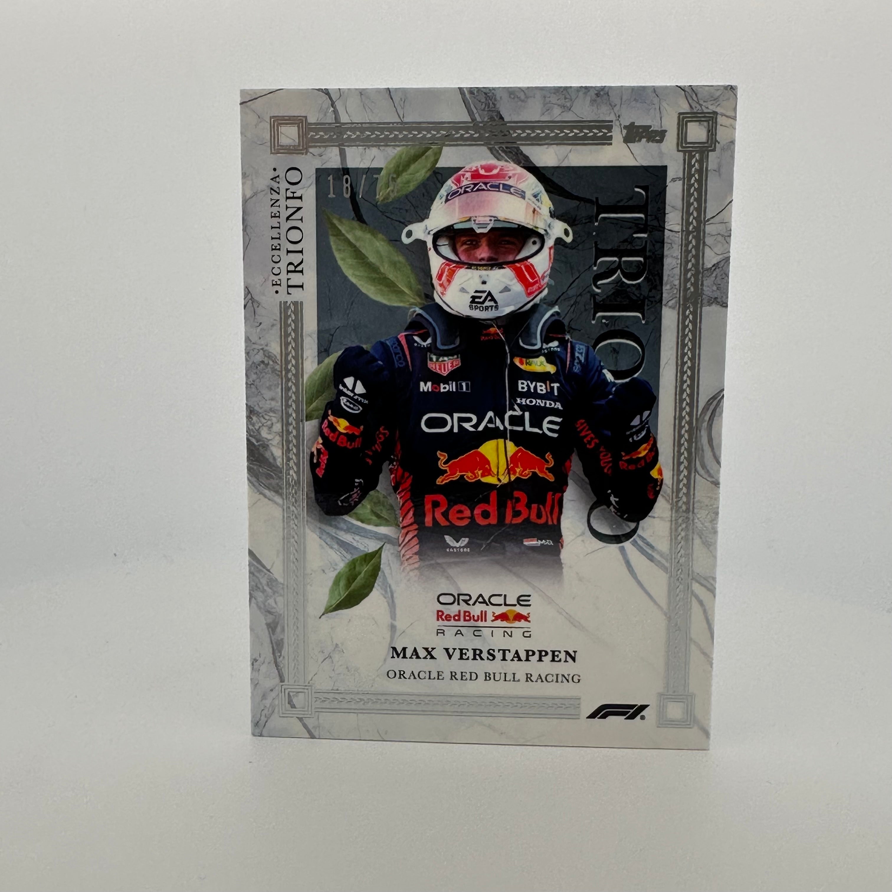 2023 Max Verstappen Eccellenza Trionfo 18/75 Silver Collectible Coin - Perfect for F1 Racing Fans, Sports Memorabilia Collections, and Gift Giving