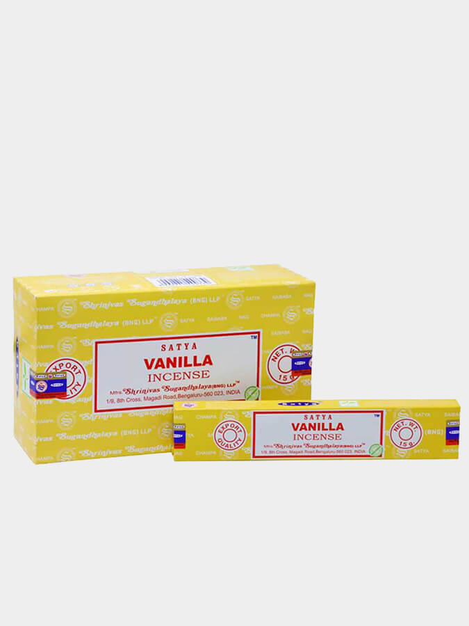 Premium Satya Incense Sticks - 12 Pack (15g Each) for Meditation, Yoga & Home Fragrance | Authentic Indian Nag Champa Aromatherapy