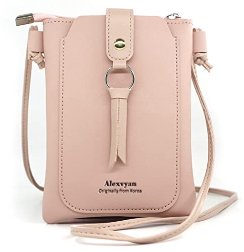 Alexvyan Stylish Denim Mobile Sling Bag for Women - Crossbody Phone Pouch Wallet Purse with Adjustable Strap | Perfect Gift for Her | Ideal for Travel, Shopping & Everyday Use
